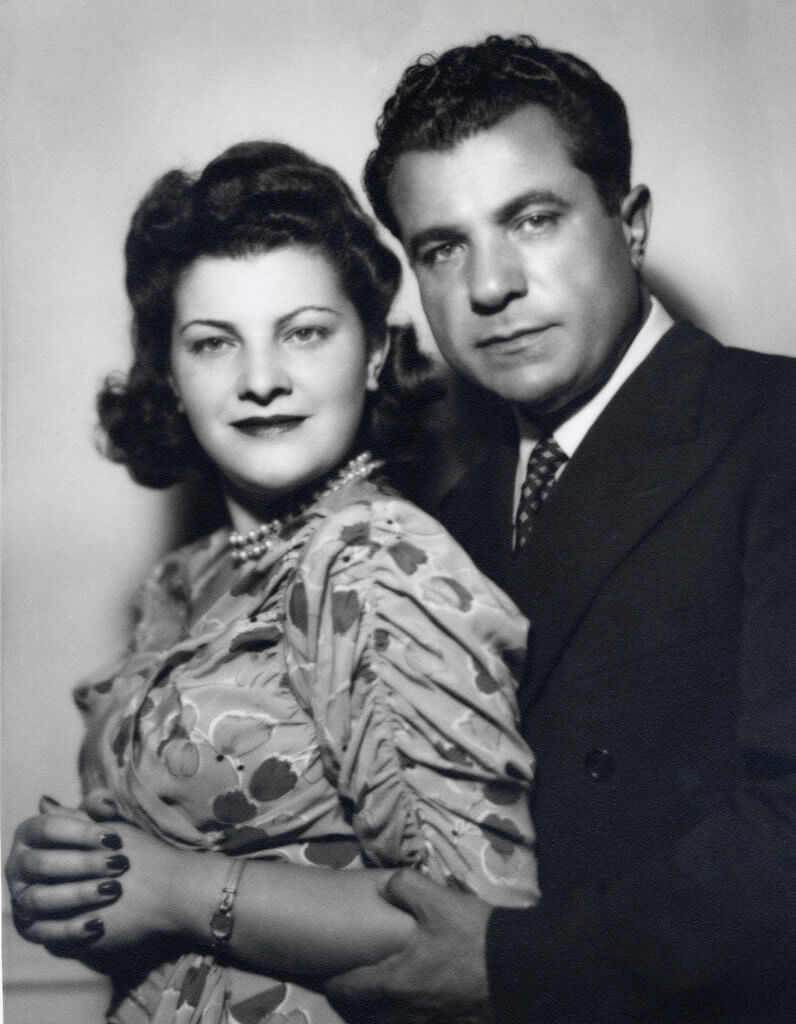 Vợ chồng Salvatore Ferragamo