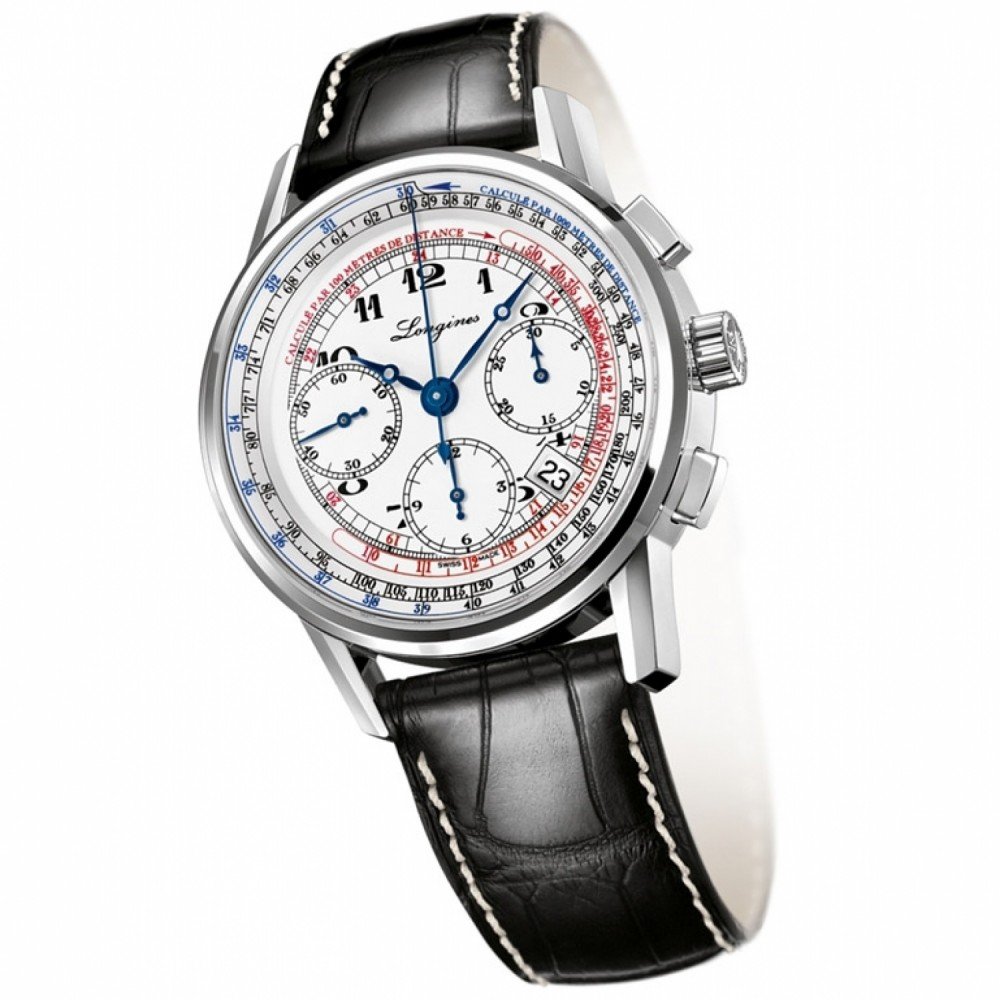 ng h Longines Heritage Tachymeter Chronograph L27814132 41mm