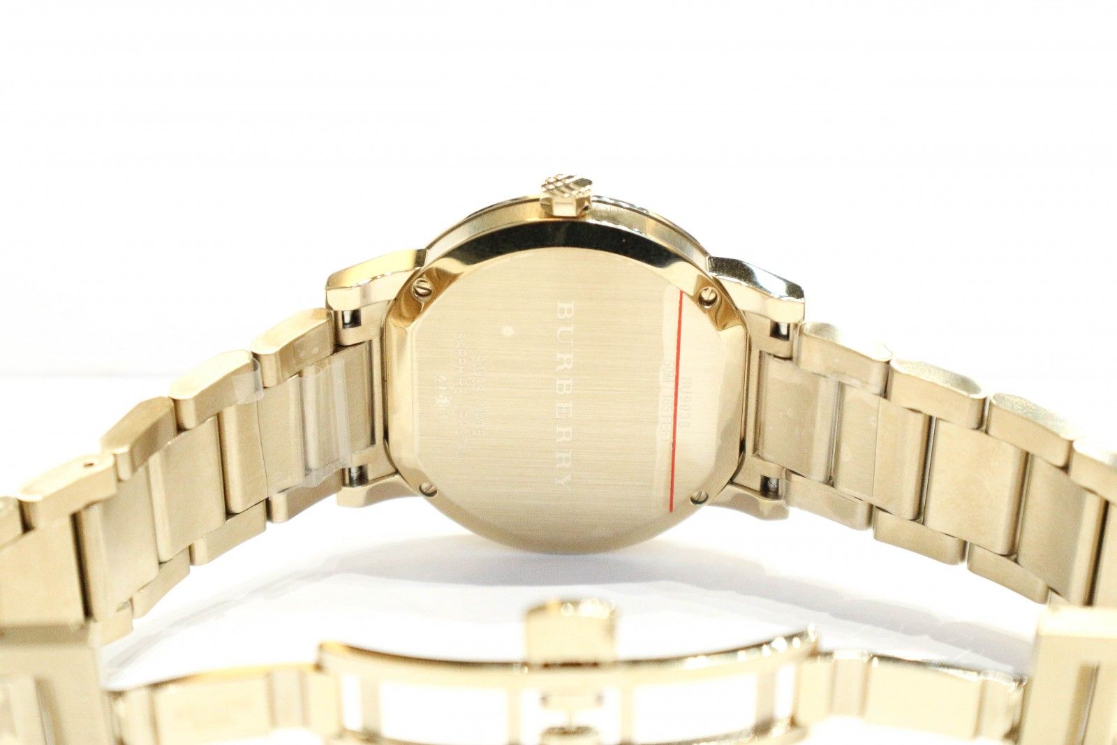 Đồng hồ Swiss Gold Ion-Plated Stainless Steel Bracelet Unisex Watch, 38mm  BU9038 ✓ 