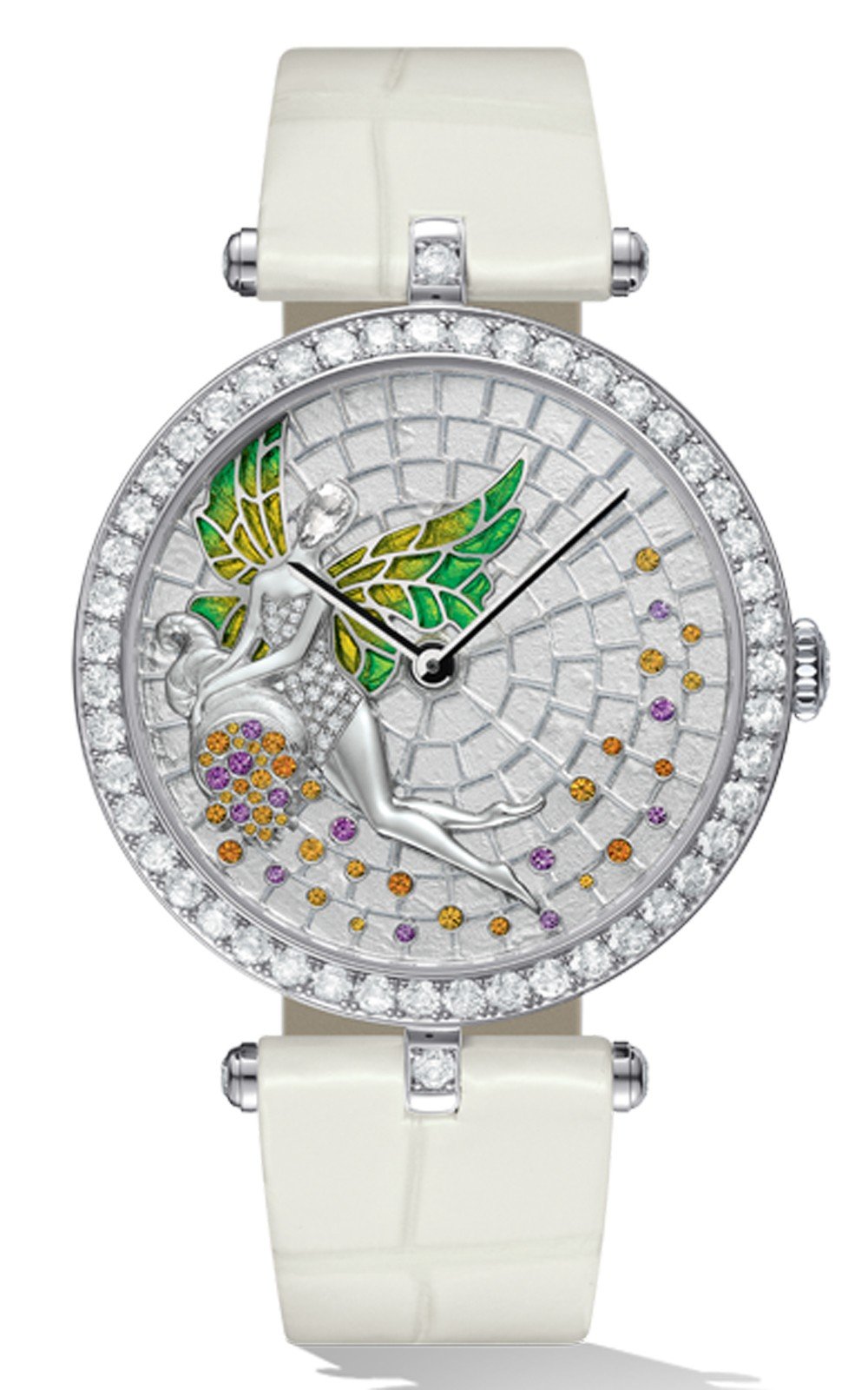 Đồng hồ Extraordinary Dials™ Lady Arpels Palais de la Chance Fortuna Decor  Watch 38mm VCARO30900 ✓ 