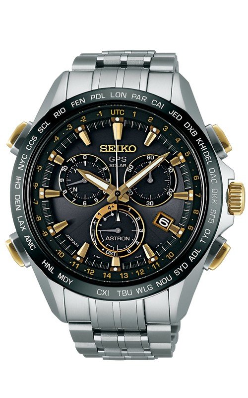 Đồng hồ Seiko Astron Watch GPS Solar Chronograph 44,6mm ✓ 