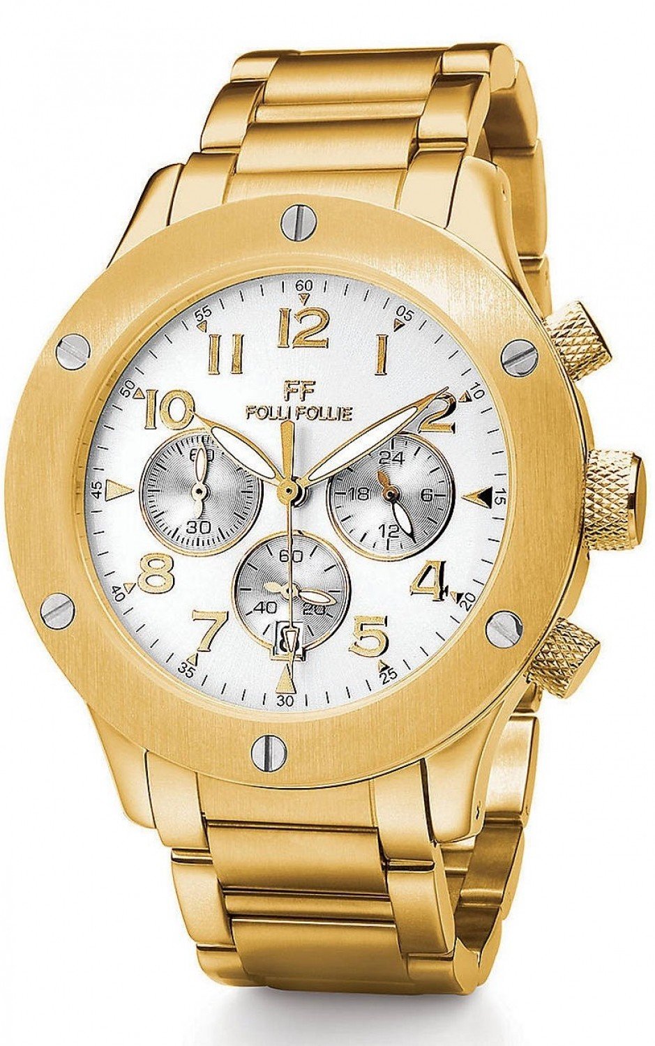 ng h FOLLI FOLLIE Ladies Ace Chronograph Watch 41mm