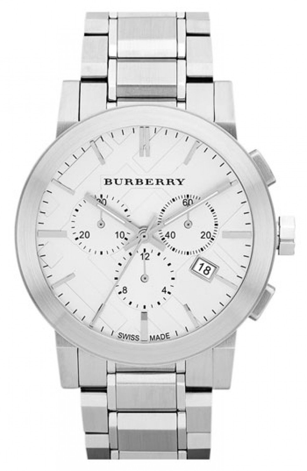 Đồng hồ The City Check Stamped Chronograph Bracelet Men's Watch BU9350,  42mm BU9350 ✓ 