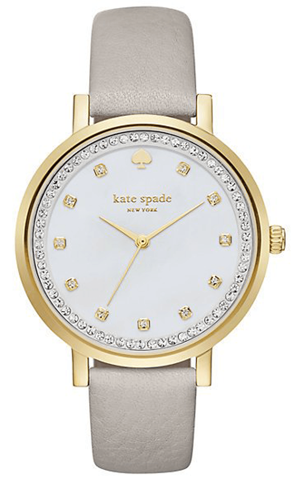 Đồng hồ Kate Spade Clocktower Grey Pave Monterey Ladies Watch 38mm KSW1131  ✓ 