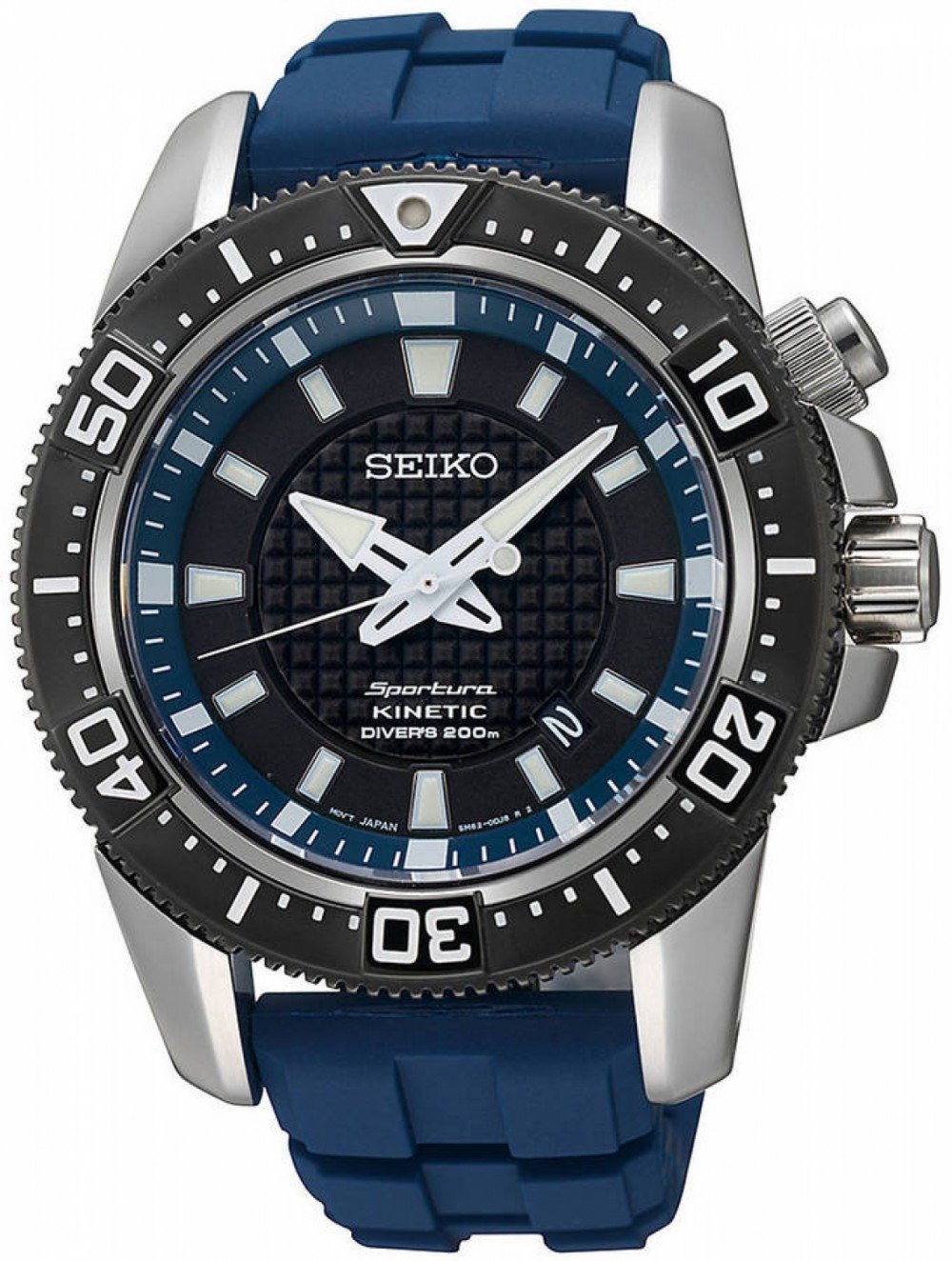 Đồng hồ SEIKO Sportura Kinetic Diver Watch 44mm ✓ 