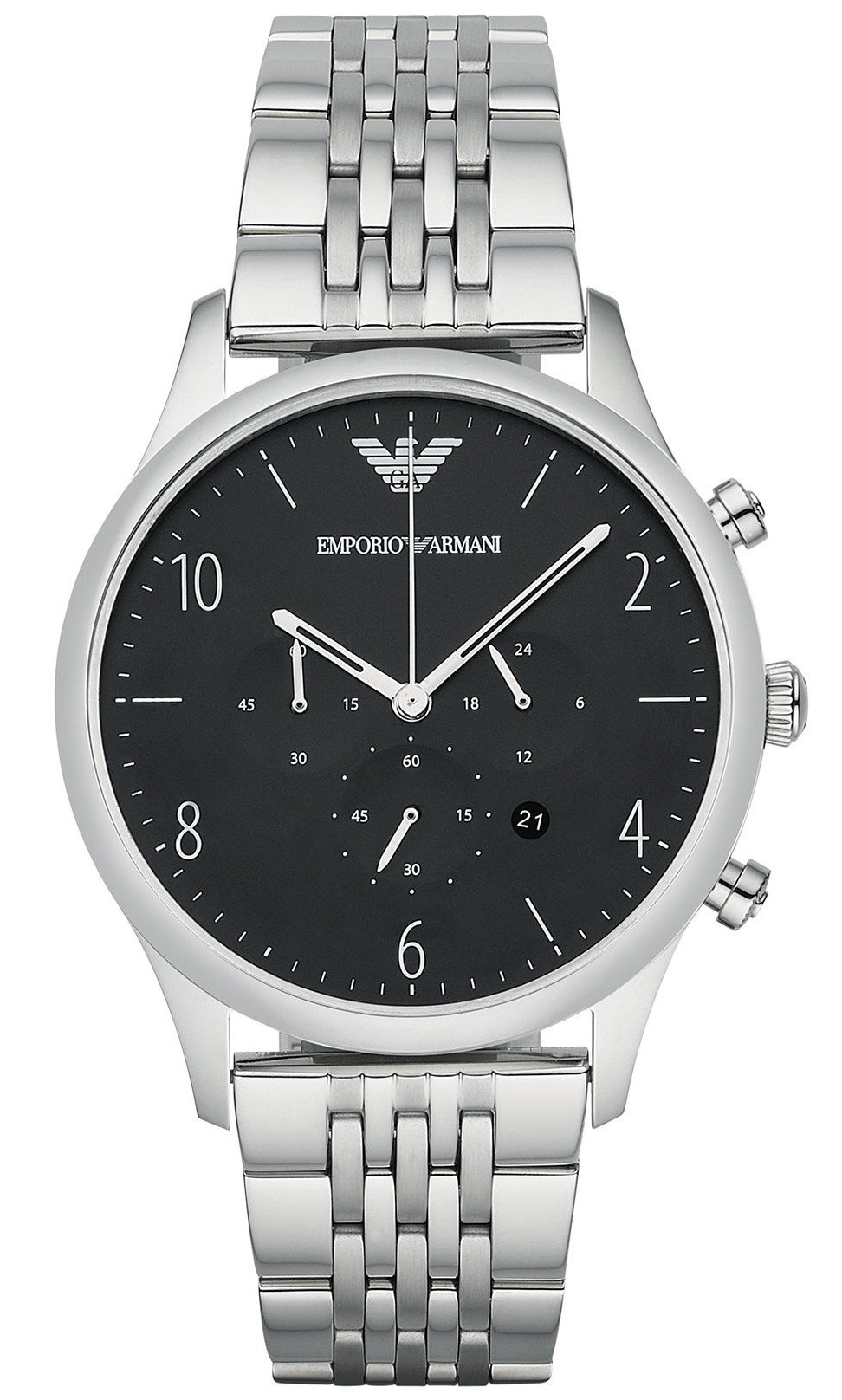 Đồng hồ Emporio Armani Men's Chronograph Stainless Steel Watch, 43mm AR1863  ✓ 