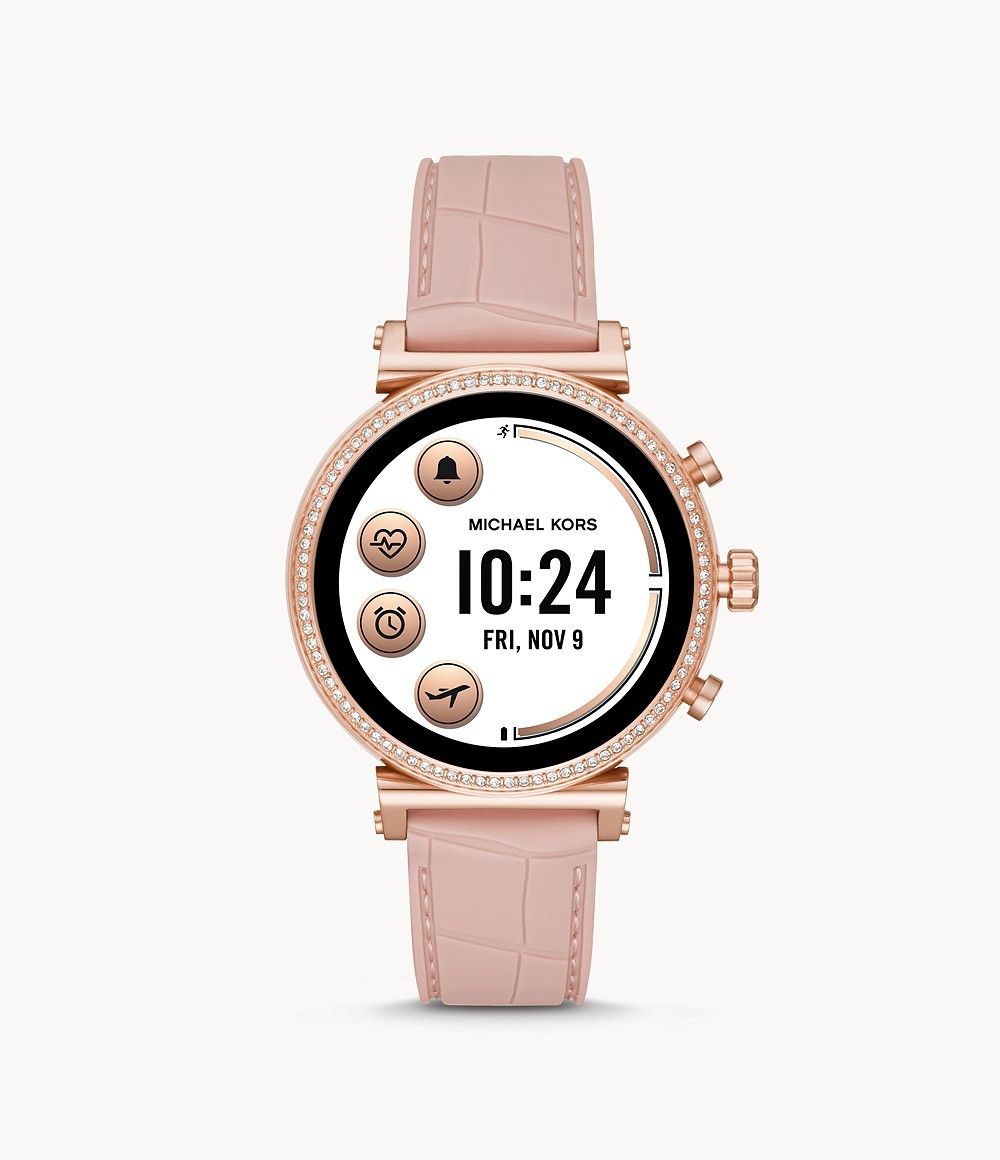 Michael Kors Gen 4 Sofie HR Rose GoldTone Smartwatch MKT5063  Walmart  Canada