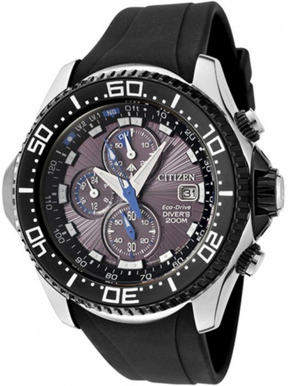 black citizen eco drive mens watch