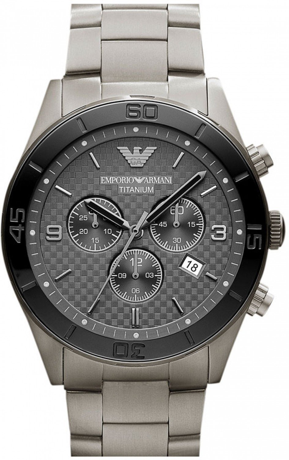 Đồng hồ Titanium & Ceramic Bracelet Watch 46mm ✓ 